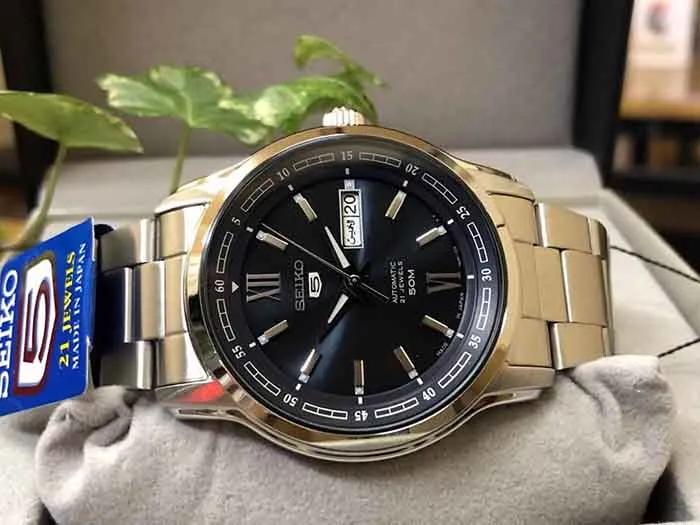 Đồng hồ Nam Seiko 5 Automatic SNKP17J1 Dây Kim Loại (Bản nội địa Nhật)