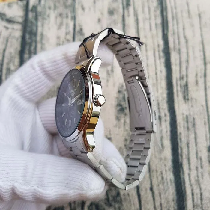 Đồng hồ Nam Seiko 5 Automatic SNKP17J1 Dây Kim Loại (Bản nội địa Nhật)