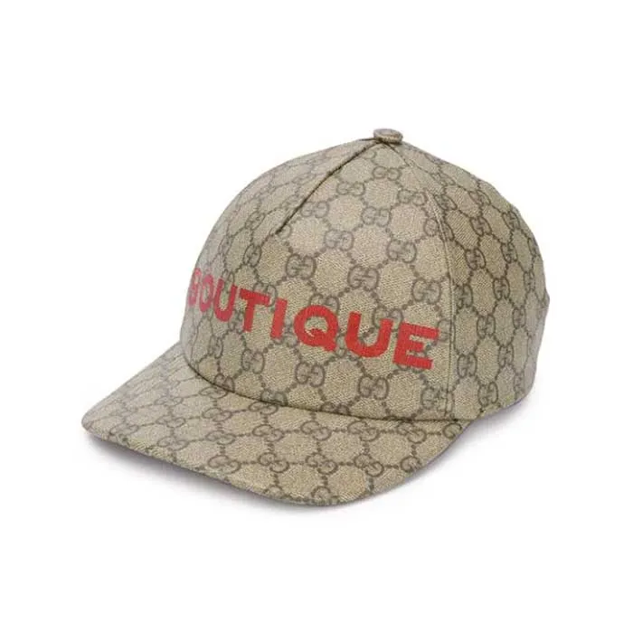 Mũ Gucci Boutique Print Baseball Cap - Mũ nón - Vua Hàng Hiệu