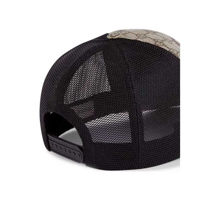 Mũ Gucci Owl Print GG Supreme Baseball Hat Hình Cú