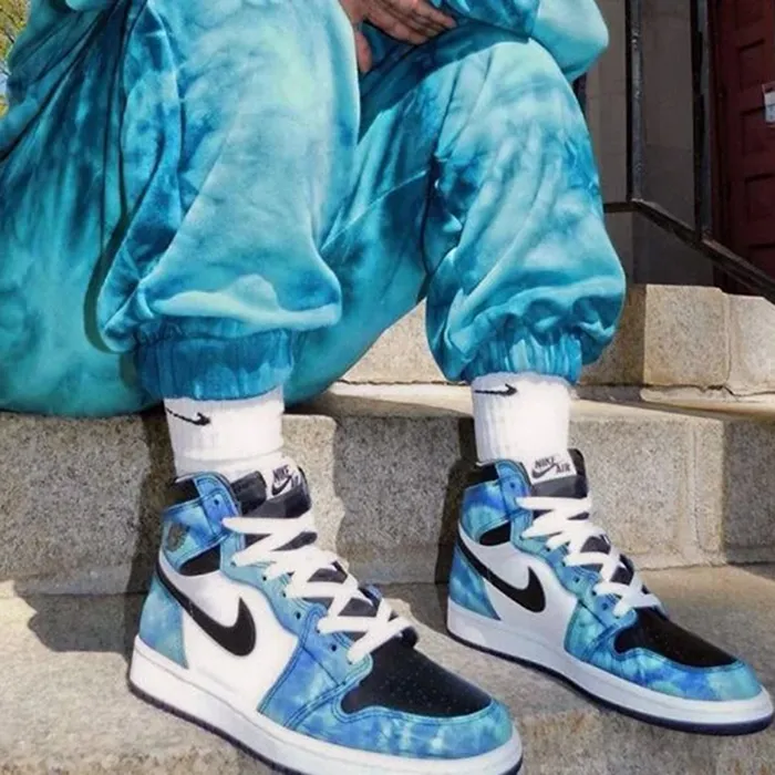 Giày Thể Thao Nike Air Jordan 1 Retro High Og Tie Dye Phối Màu - Giày - Vua Hàng Hiệu