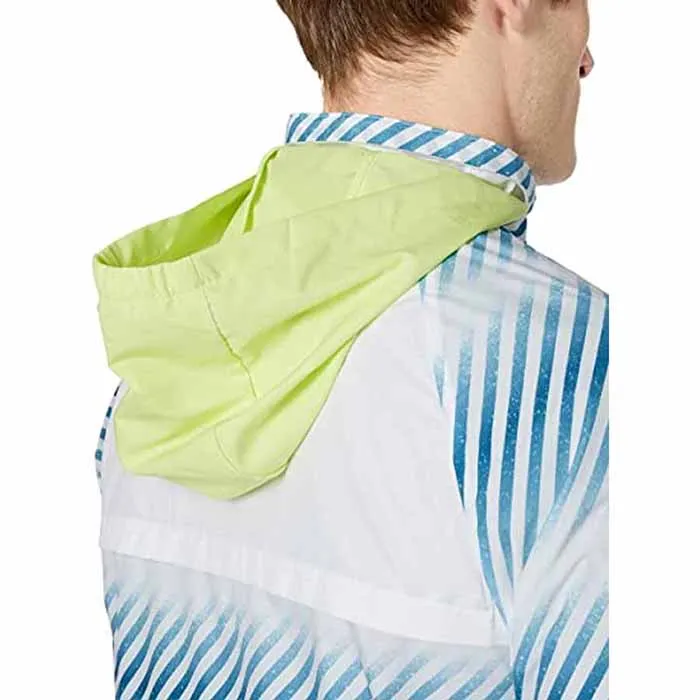 Áo Gió Lacoste Mens Sport Long Sleeve All Over Print Wind Jacket Warm Up Jacket Size S