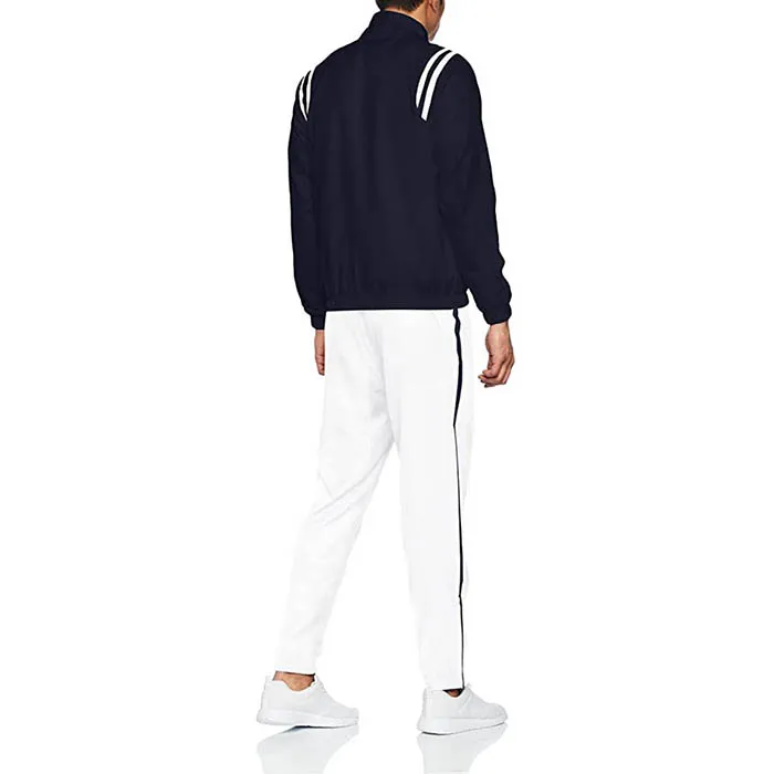 Bộ Quần Áo Gió Lacoste Survetement WH3380 Marin/Blanc Màu Xanh Navy Size S
