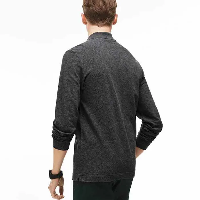 Áo Polo Lacoste Men's Lacoste Slim Fit Petit Piqué Polo Shirt Màu Xám Đậm Size XS