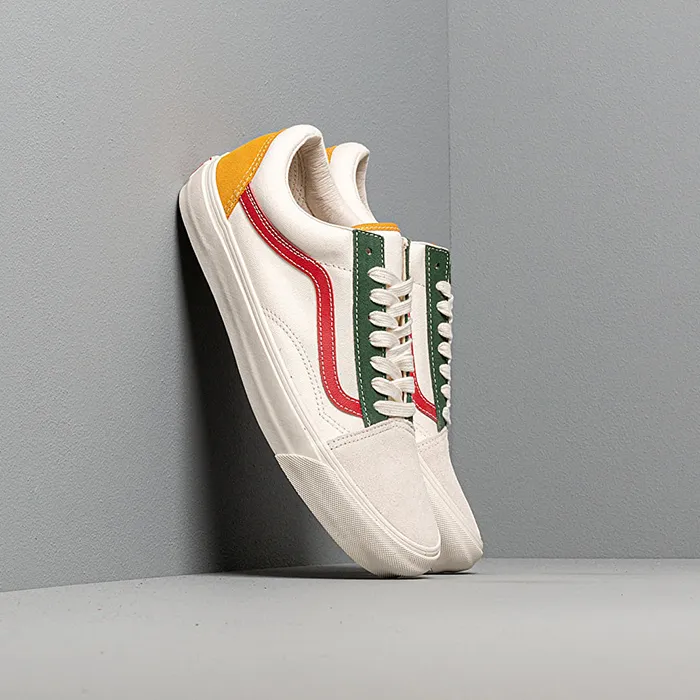 Giày Vans Vault Old Skool – Marshmallow Multicolor Màu Trắng - Giày - Vua Hàng Hiệu