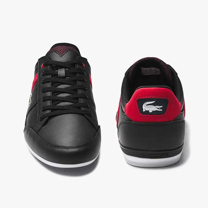 Giày Thể Thao Lacoste Chaymon 120 Màu Đen Đỏ Size 41