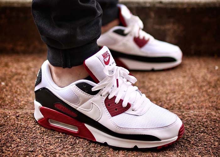Giày Thể Thao Nike Air Max 90 Recraft New Maroon Size 38.5 1