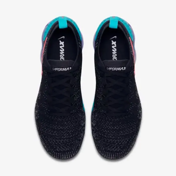 Giày Thể Thao Nike Air Vapormax Flyknit 2.0 Black Hot Punch Màu Đen - 2