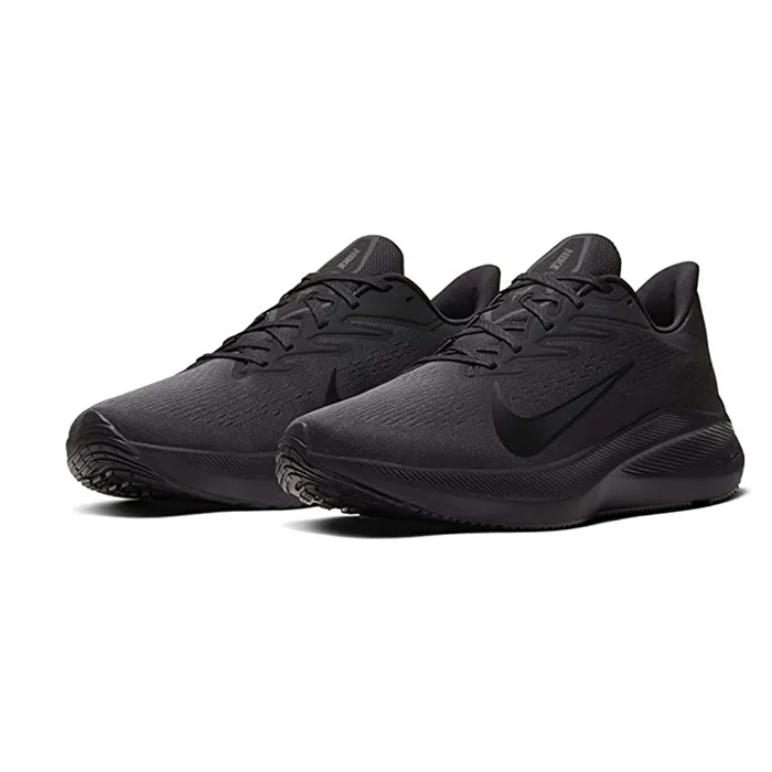 Giày Thể Thao Nike Air Zoom Winflo 7 Triple Black Màu Đen