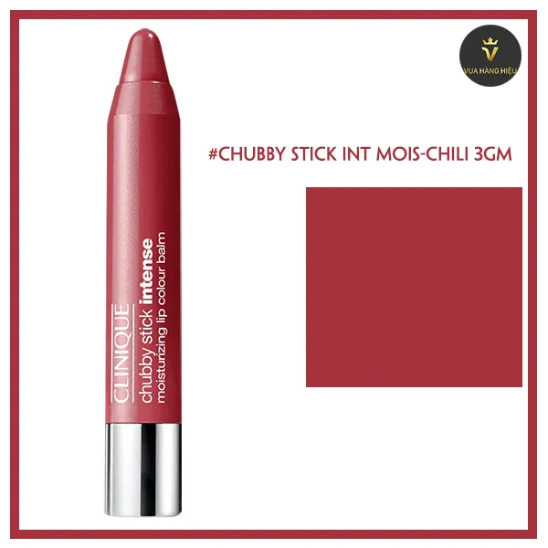 Son Bút Chì Clinique Chubby Stick Int Mois-Mightiest Maraschino 3GM - Son Môi - Vua Hàng Hiệu