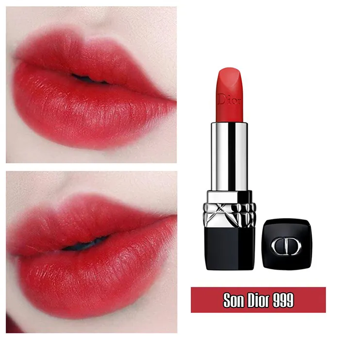 Son Dior Velvet 999  Đỏ Tươi MỚI NHẤT Hot Nhất 2021