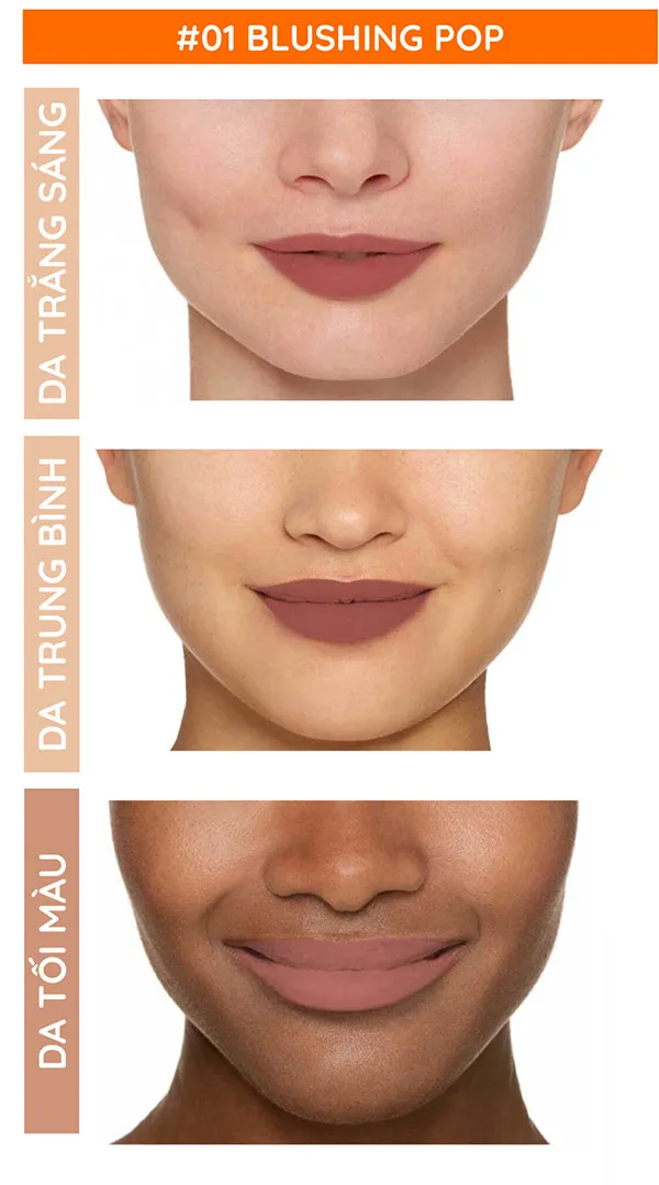 Son Môi Clinique Lip Pop Matte #Blushing Pop 3.9g - Son Môi - Vua Hàng Hiệu
