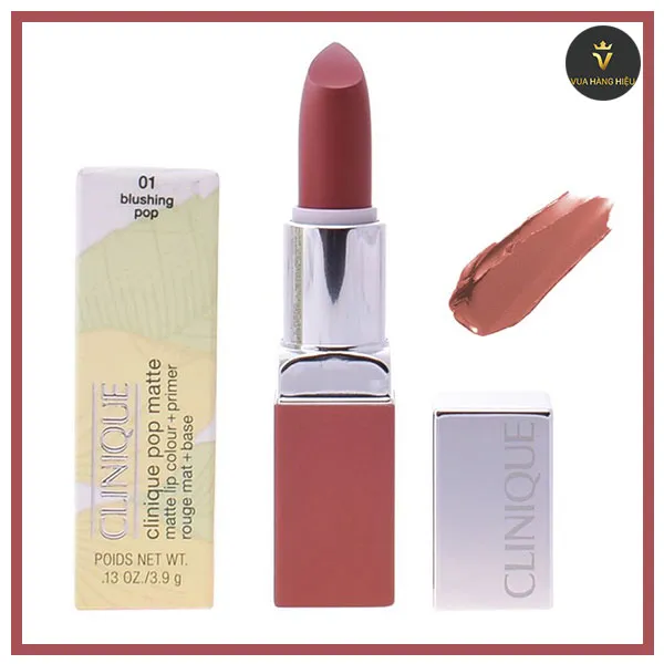 Son Môi Clinique Lip Pop Matte #Blushing Pop 3.9g - Son Môi - Vua Hàng Hiệu