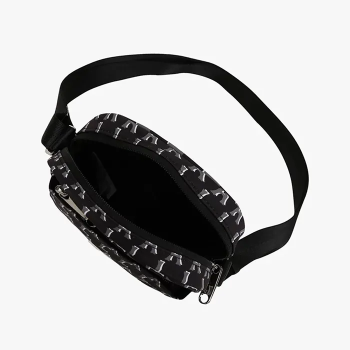Túi MLB Monogram Cross Bag LA Dodgers 32BGD2011-07L Màu Đen