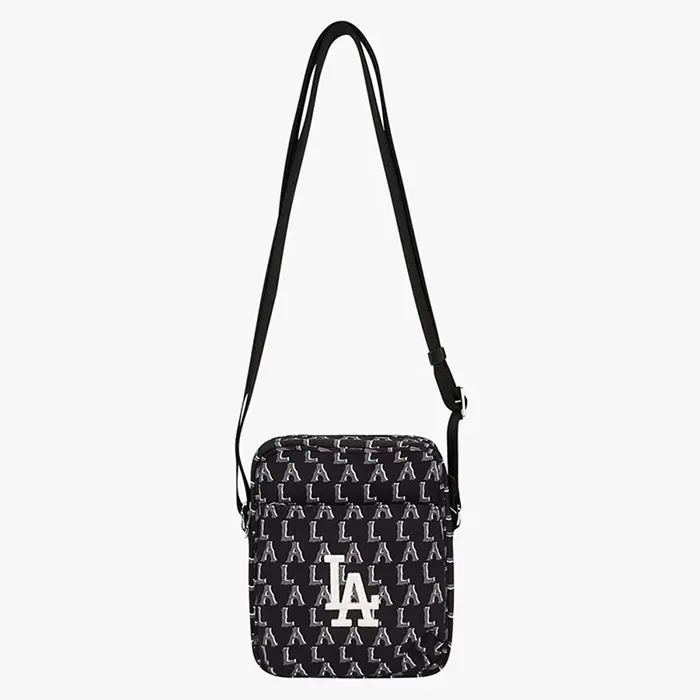 Túi MLB Monogram Cross Bag LA Dodgers 32BGD2011-07L Màu Đen