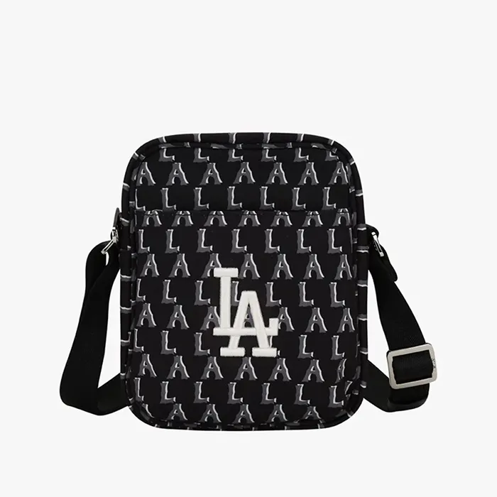 Túi MLB Monogram Cross Bag LA Dodgers 32BGD2011-07L Màu Đen
