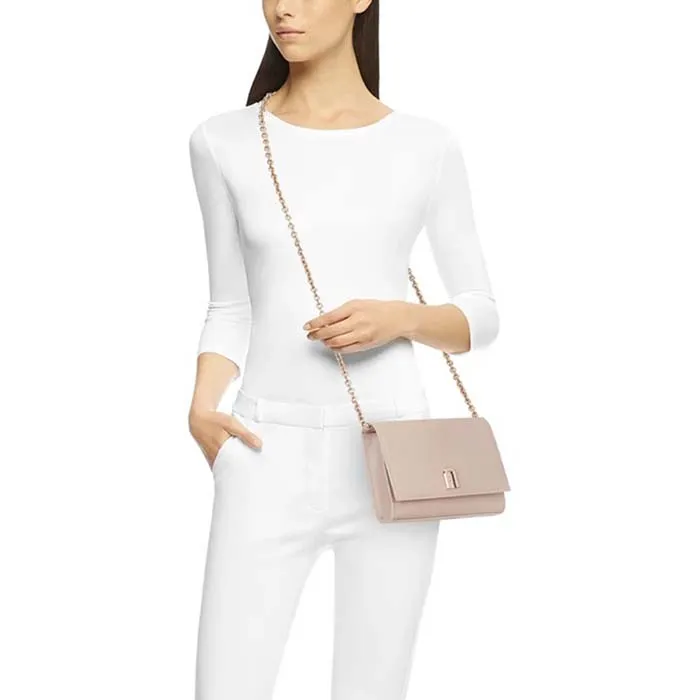 Túi Đeo Chéo Furla 1927 Mini Crossbody Dalia F Màu Hồng Nhạt