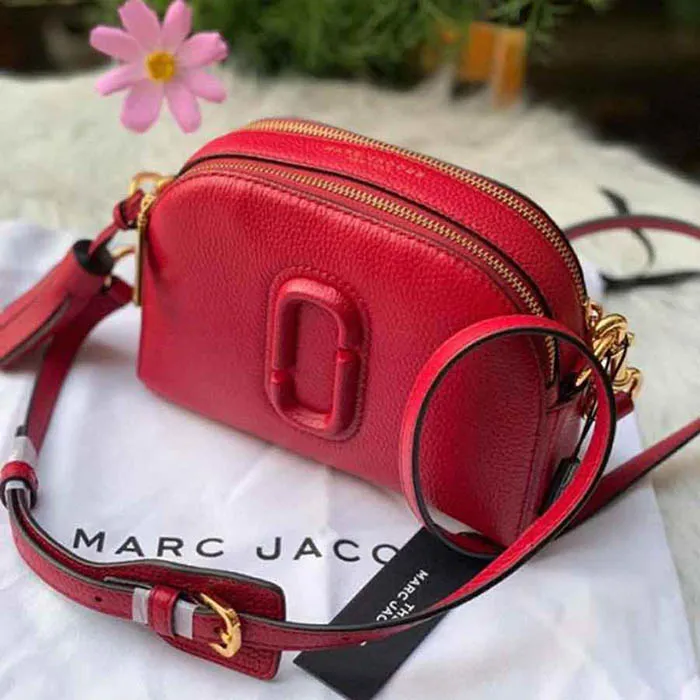 Túi Đeo Chéo Marc Jacobs Shutter Crossbody Bag Màu Đỏ - Túi xách - Vua Hàng Hiệu