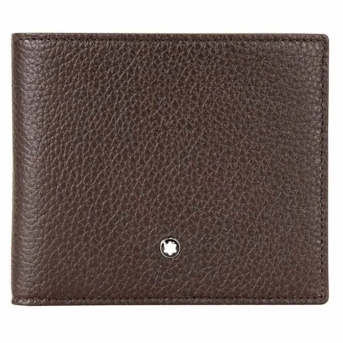 Ví Montblanc Meisterstuck 8CC Leather Wallet - Brown - Túi xách - Vua Hàng Hiệu