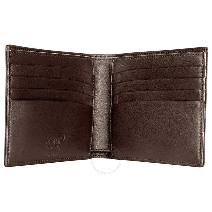 Ví Montblanc Meisterstuck 8CC Leather Wallet - Brown - Túi xách - Vua Hàng Hiệu