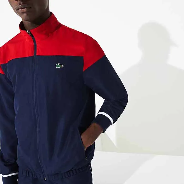 Bộ Quần Áo Gió Lacoste Sport Tennis-Trainingsanzug Mit Colourblocks Xanh Navy Size S - Thời trang - Vua Hàng Hiệu