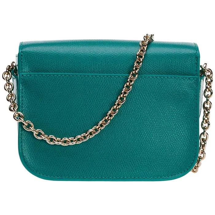 Túi Đeo Chéo Furla 1927 Mini Crossbody Bag Màu Xanh Cổ Vịt - Túi xách - Vua Hàng Hiệu
