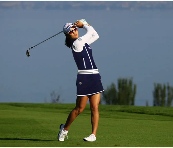 Váy Golf PGM Golf Skirt - QZ024 Màu Xanh Navy - Thời trang - Vua Hàng Hiệu