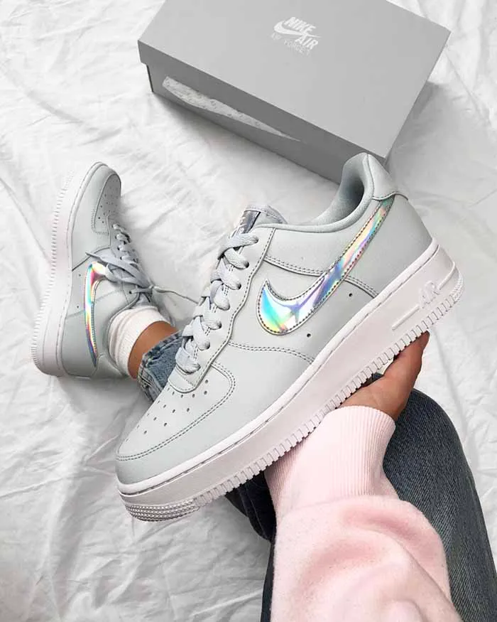 Giày Thể Thao Nike Air Force 1 Essential Xanh Nhạt