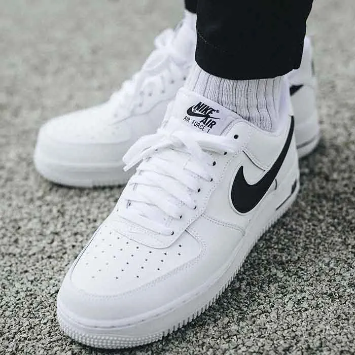 Giày Thể Thao Nike Air Force 1 White Black Màu Trắng Size 35.5