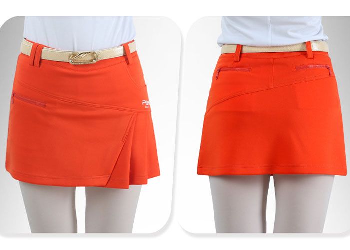 Váy Golf  PGM Ladies Golf Skirt - QZ012 Màu Cam - 1