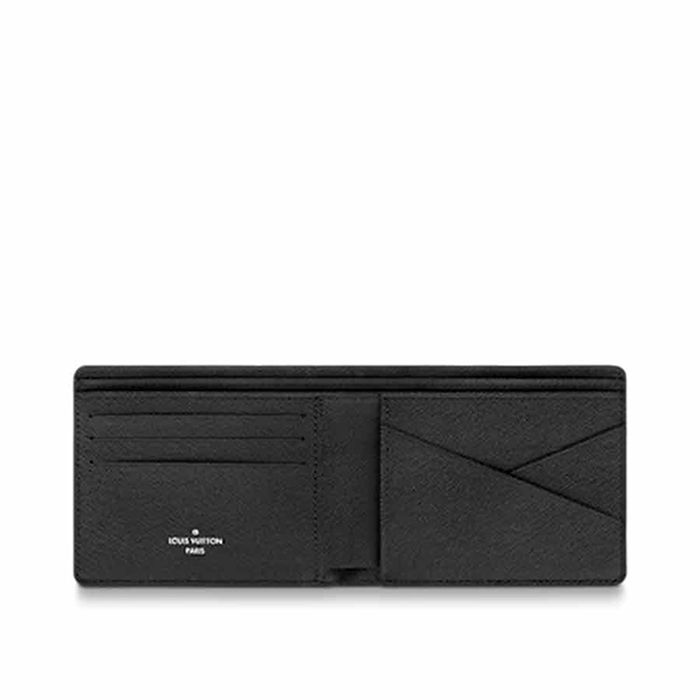 Ví Nam Louis Vuitton LV Multiple Wallet Autres Toiles Monogram In Black M80017 Màu Đen - 2