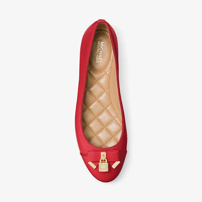 Giày Bệt Michael Kors MK Alice Ballet Màu Đỏ