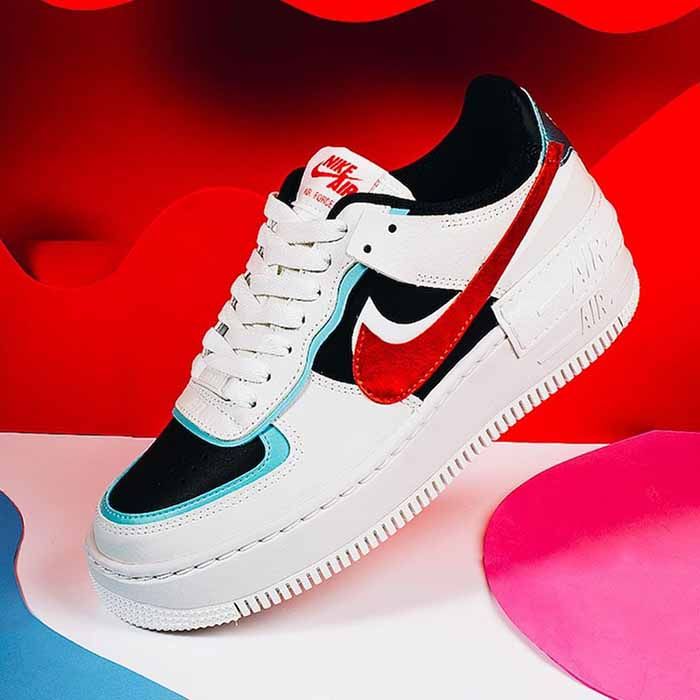 Giày Thể Thao Nike Air Force 1 Shadow White Navy Red DA4291100 - 1