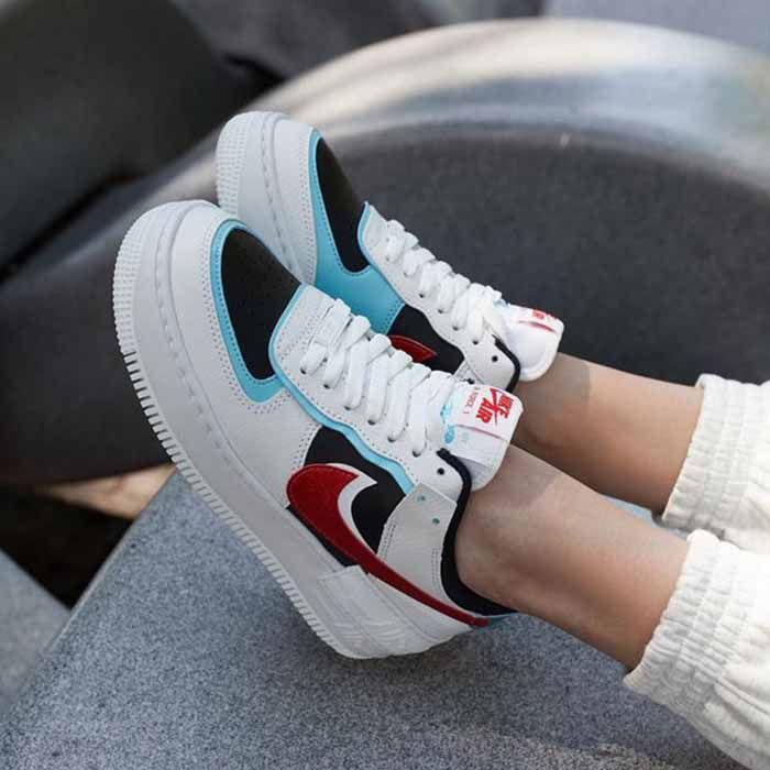 Giày Thể Thao Nike Air Force 1 Shadow White Navy Red DA4291100 Size 38.5 2