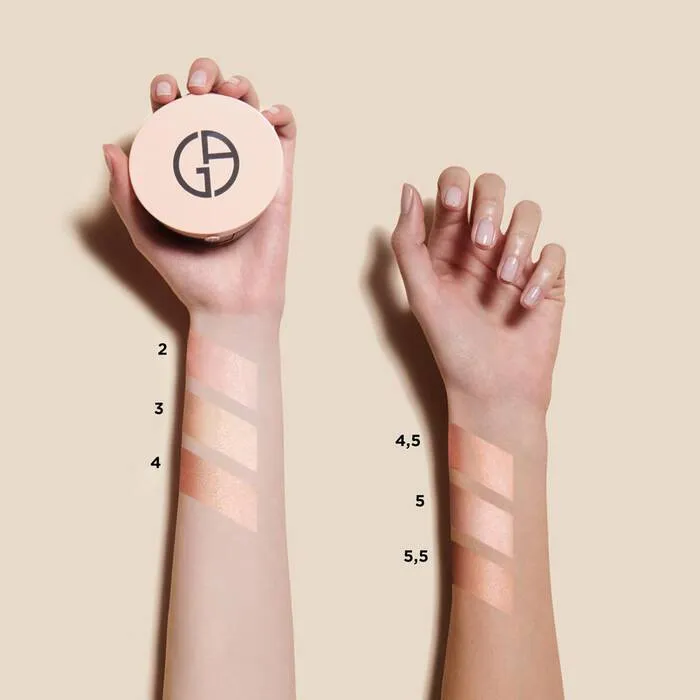 Phấn Nước Giorgio Armani My Armani To Go Essence-In-Foundation Tone Up Cushion SPF 15 Tone 02