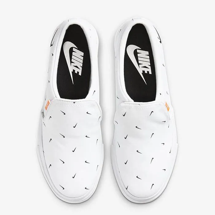 Giày Nike Slip On Court Royale CZ8095-100 Màu Trắng Size 40.5 - Giày - Vua Hàng Hiệu