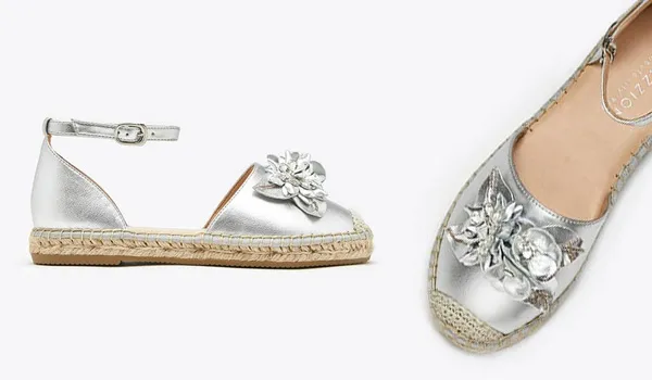 Sandal Nữ Pazzion 1582-25 - SILVER - 39 Màu Bạc