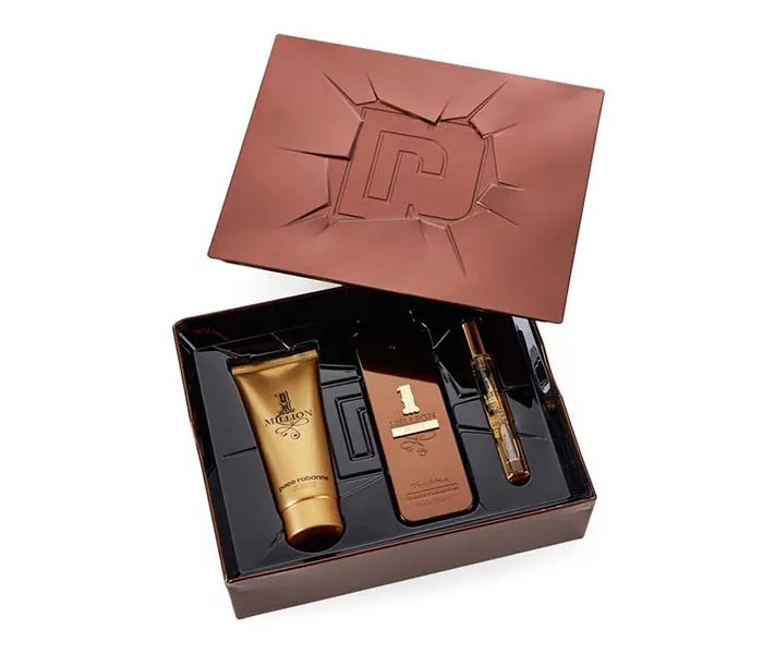 Set Nước Hoa Paco Rabanne One Million Prive (EDP 100ml, Mini 10ml, Showergel 100ml) - Nước hoa - Vua Hàng Hiệu