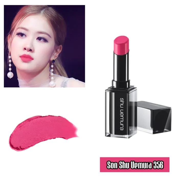 Son Shu Uemura 356 Màu Hồng Sen Vỏ Đen - Son Môi - Vua Hàng Hiệu