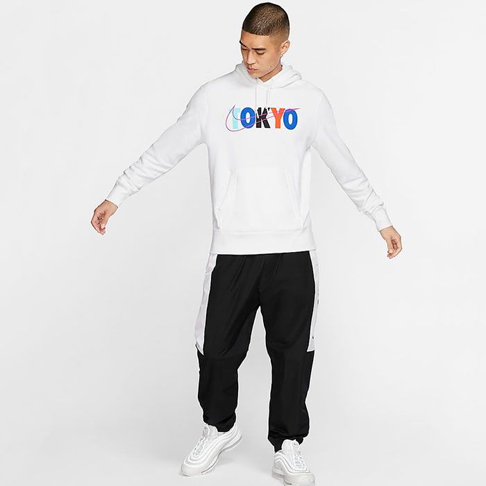 Áo Nike Sportswear Men's Pullover Hoodie - Tokyo Color CW0308-100 Màu Trắng - 2