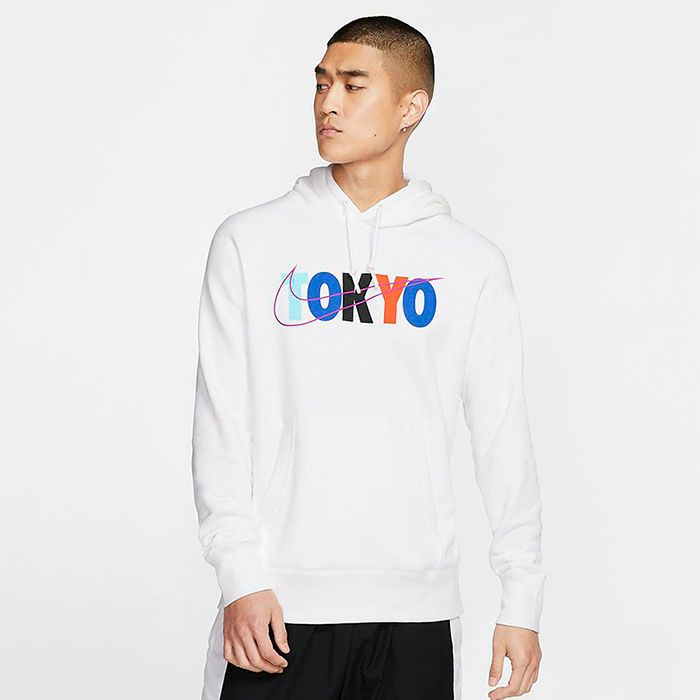 Áo Nike Sportswear Men's Pullover Hoodie - Tokyo Color CW0308-100 Màu Trắng - 1