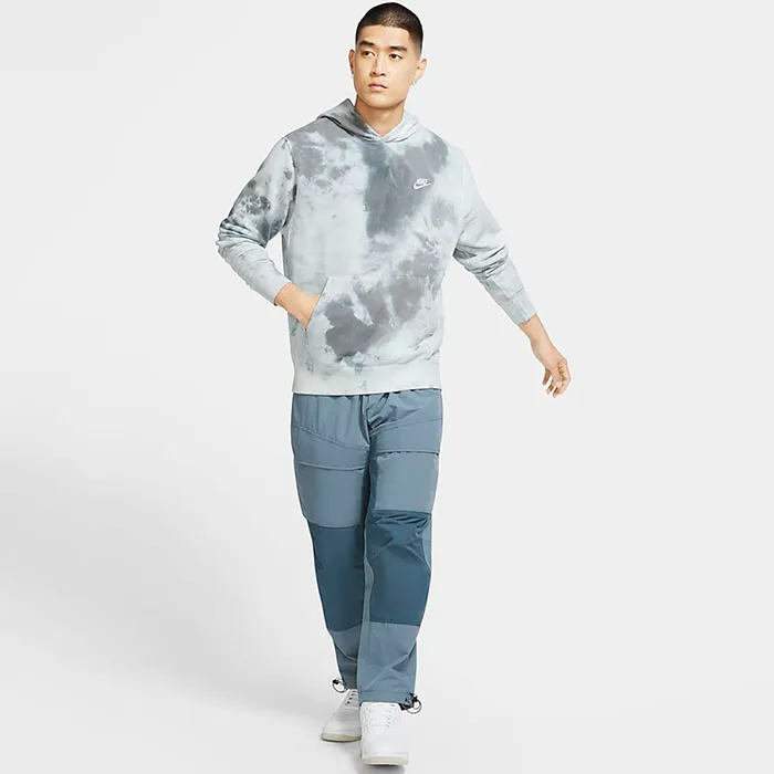 Áo Nike Sportswear Men's Tie-Dye Pullover Hoodie (CU4346-077) Màu Xám Trắng - Thời trang - Vua Hàng Hiệu