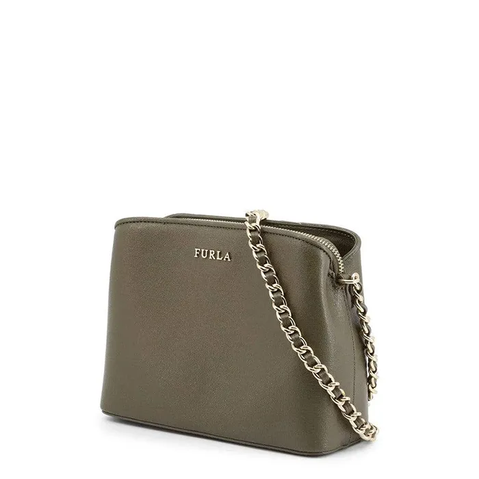 Túi Furla Women Leather Crossbody Bag BZS3 Tessa Màu Xanh Rêu