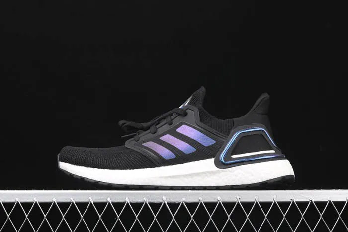 Giày Thể Thao Adidas Ultraboost 20 Core Black Blue Màu Đen - Giày - Vua Hàng Hiệu