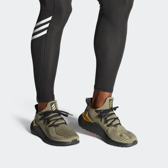 Giày Thể Thao Adidas Alphaboost Green Black