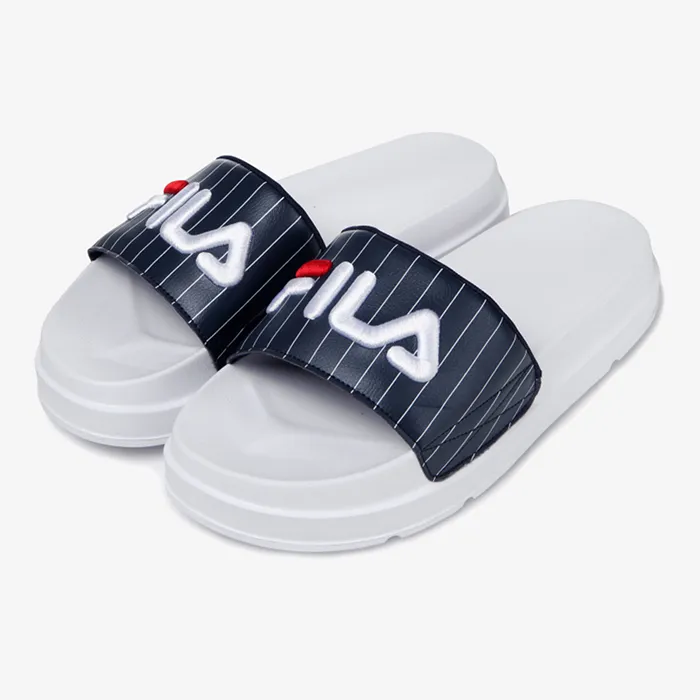 Dép Fila Drifters Jack Dub Stripe FS1SLB1032X Màu Xanh Navy Phối Trắng