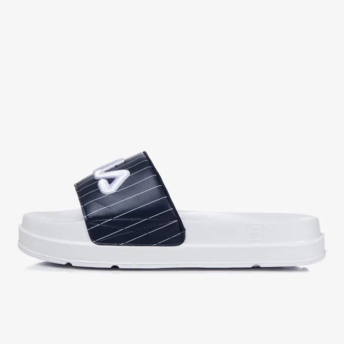 Dép Fila Drifters Jack Dub Stripe FS1SLB1032X Màu Xanh Navy Phối Trắng