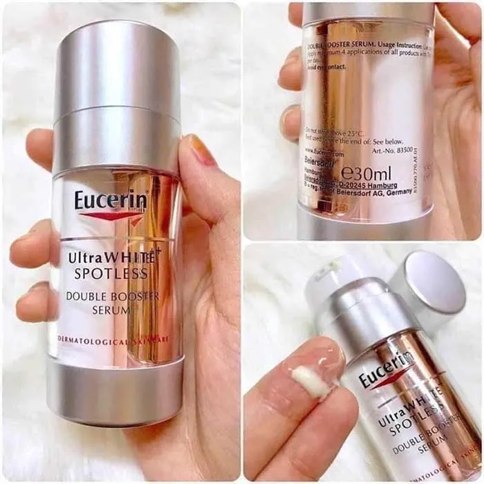 Tinh Chất Giảm Thâm Nám Và Dưỡng Trắng Da Eucerin Ultra White Spotless Double Booster Serum 30ml - Mỹ phẩm - Vua Hàng Hiệu