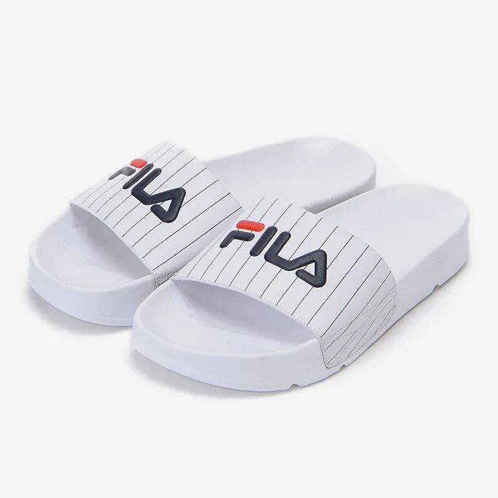 Dép Fila Drifter Stripe FS1SLA2091X Màu Trắng