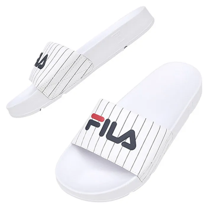 Dép Fila Drifter Stripe FS1SLA2091X Màu Trắng